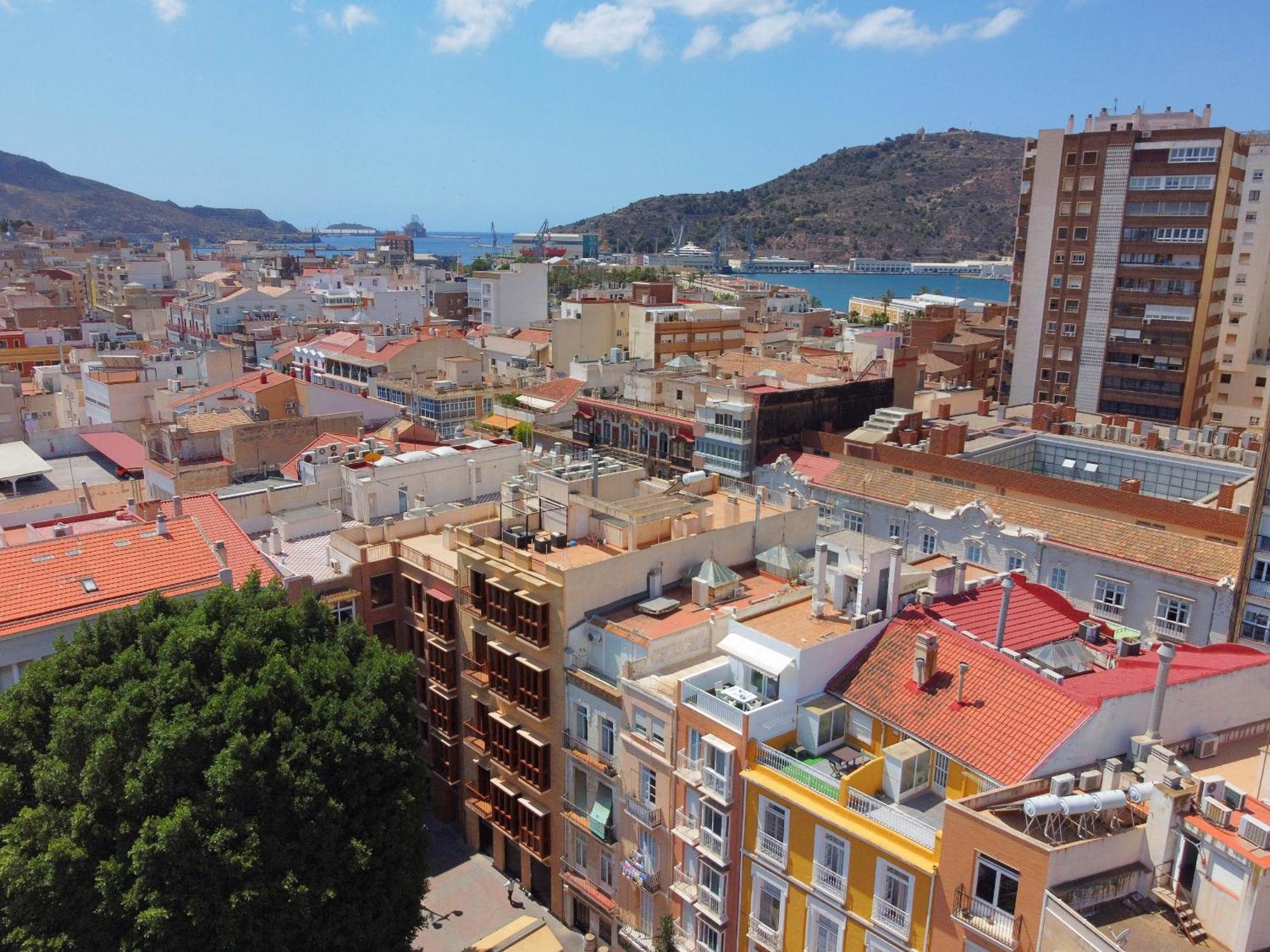 Apartamentos Nuevo Edificio Alba Cartagena Centro Parking Экстерьер фото